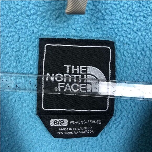 THE NORTH FACE | Blue/Gray Denali Jacket Sz Small - Picture 4 of 7
